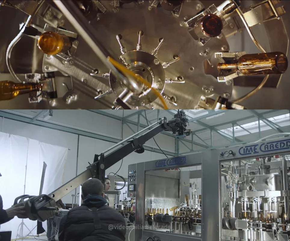 Brewery Stock Footage BTS with Results